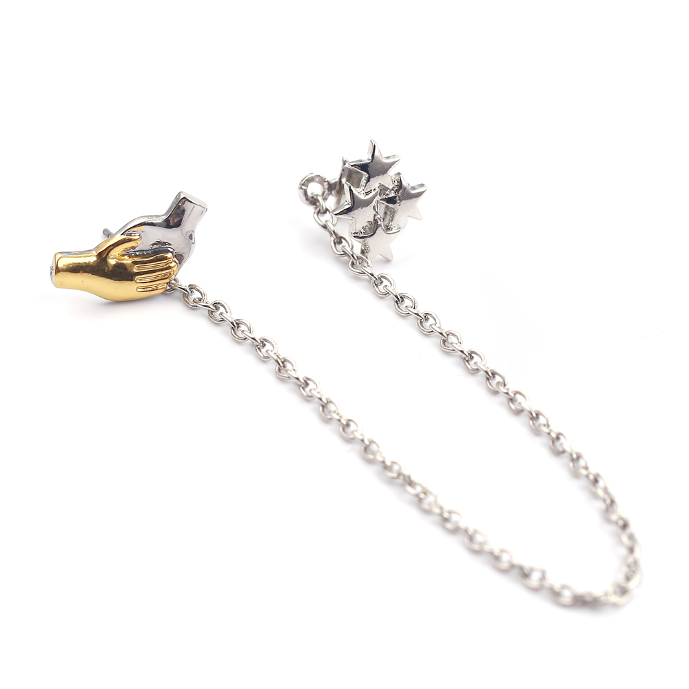 Drop Earrings - Hip Hop Punk Star Tassel Pendant