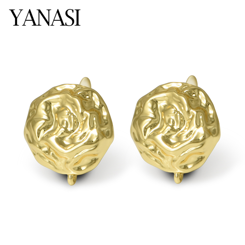 NEW 18K Gold/ Rhodium Plated B - Hoop Earrings review and price