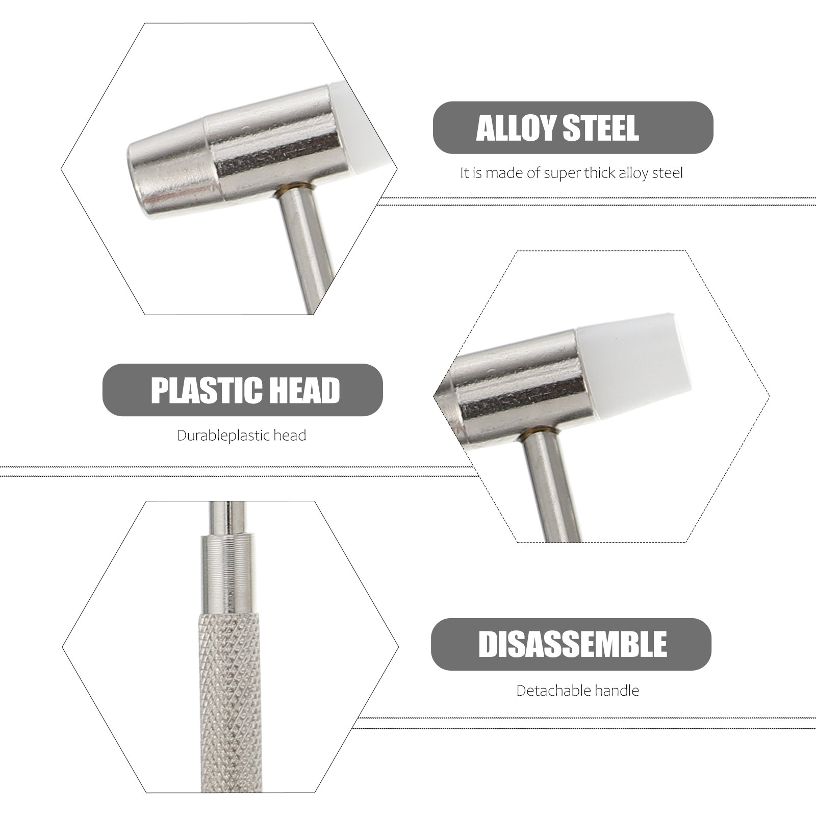 3Pcs Detachable Mini Hammer Se - Jewelry Y Watches review and price
