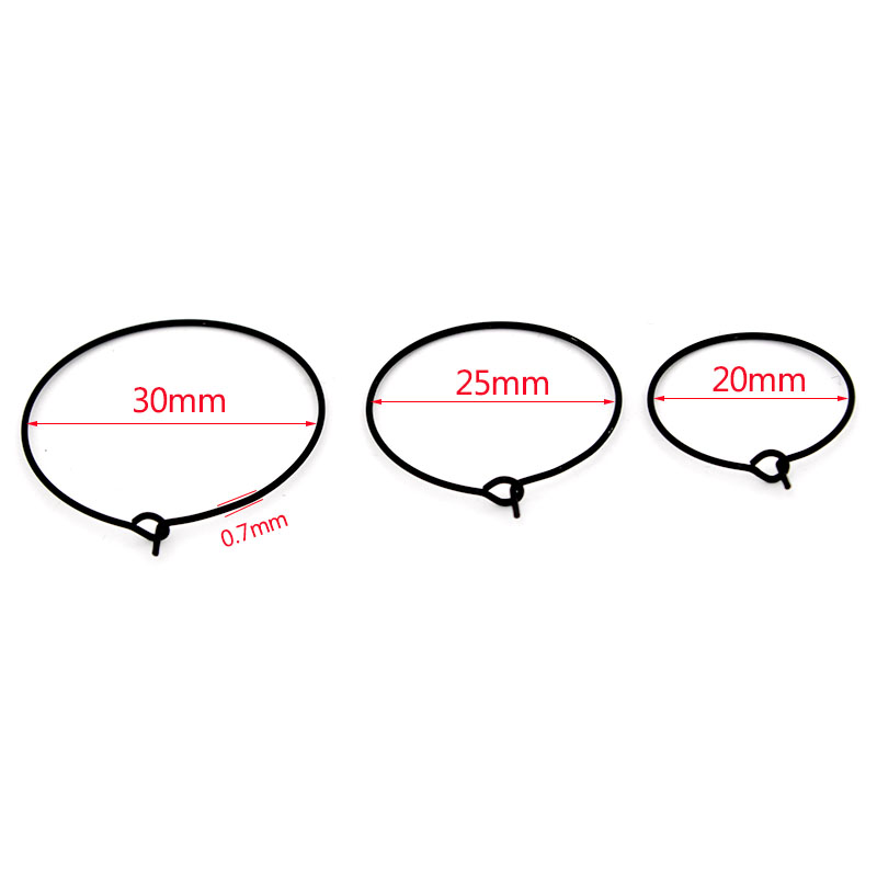 20Pcs 20mm 25mm 30mm Stainless - Hoop Earrings review and price