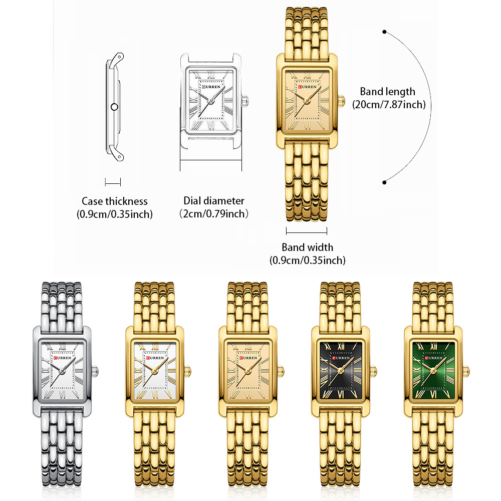 CURREN Luxury Ladies Fashion Q - Jewelry Watches Women review and price
