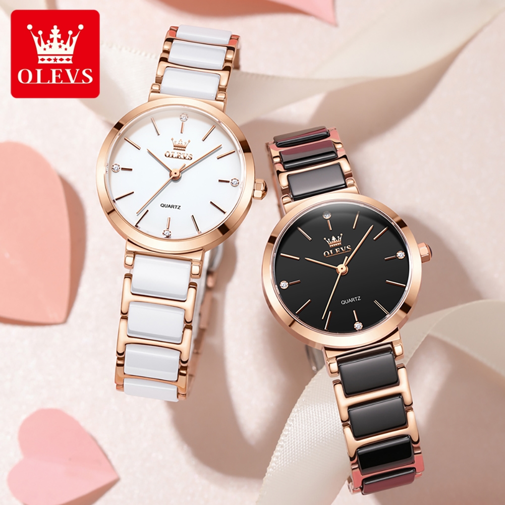 OLEVS Women Watch 5877 Luxury  - Jewelry Watches Women review and price
