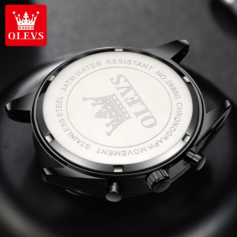 OLEVS 2880 Casual Fashion Men' - Leather Bracelet review and price