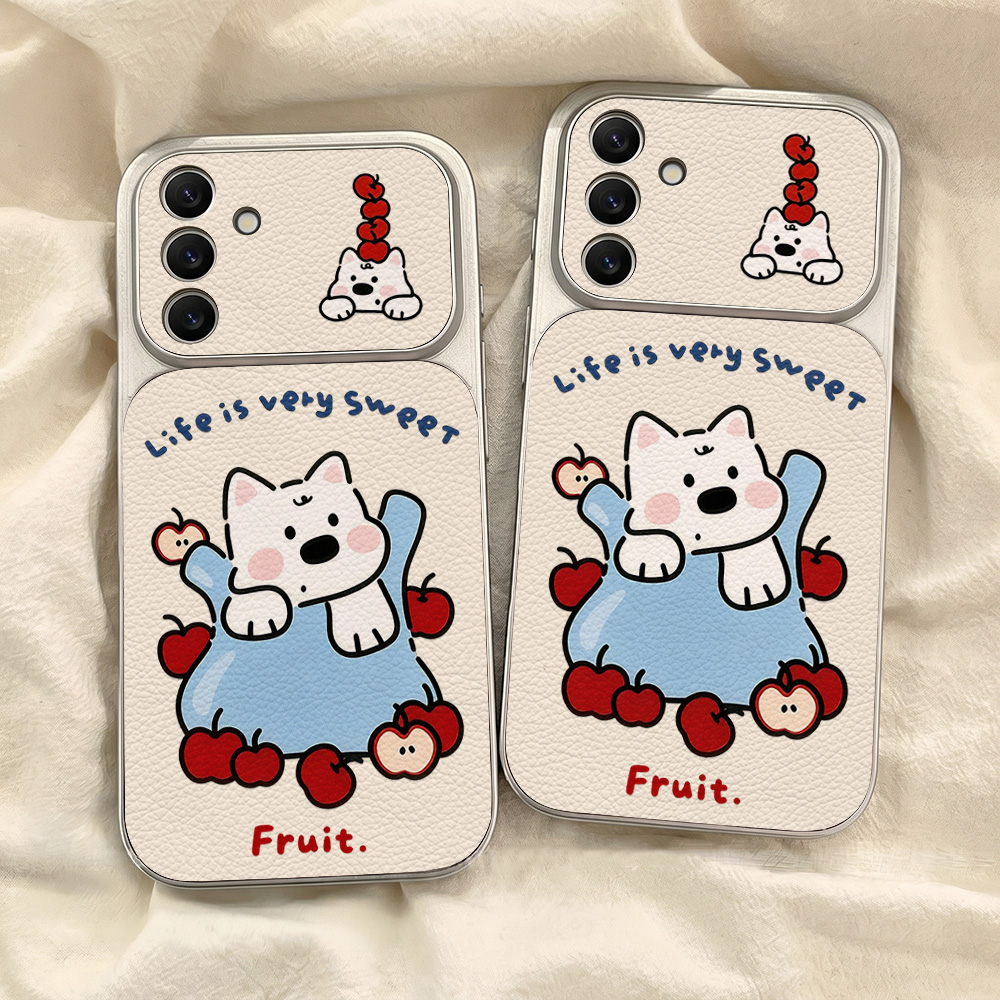Cute Cartoon Dog Lanyard Phone - Leather Bracelet review and price