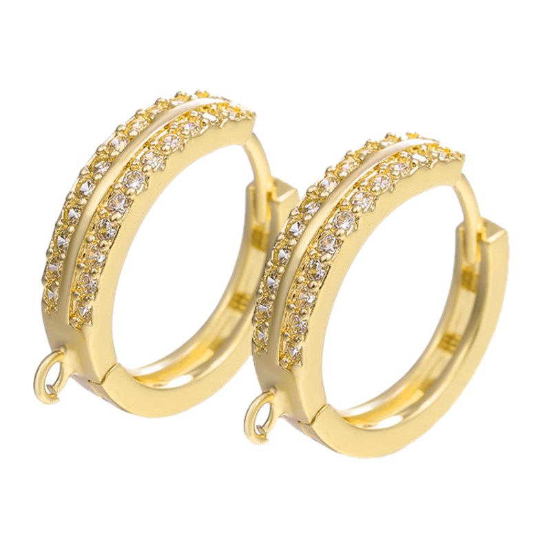 Juya 2 4Pcs/Lot DIY 18K Gold P - Hoop Earrings review and price