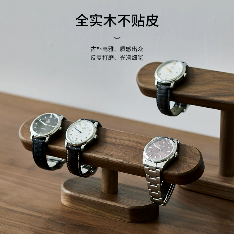 Black Walnut Wood Watch Holder - Watches Jewelry Holder review and price