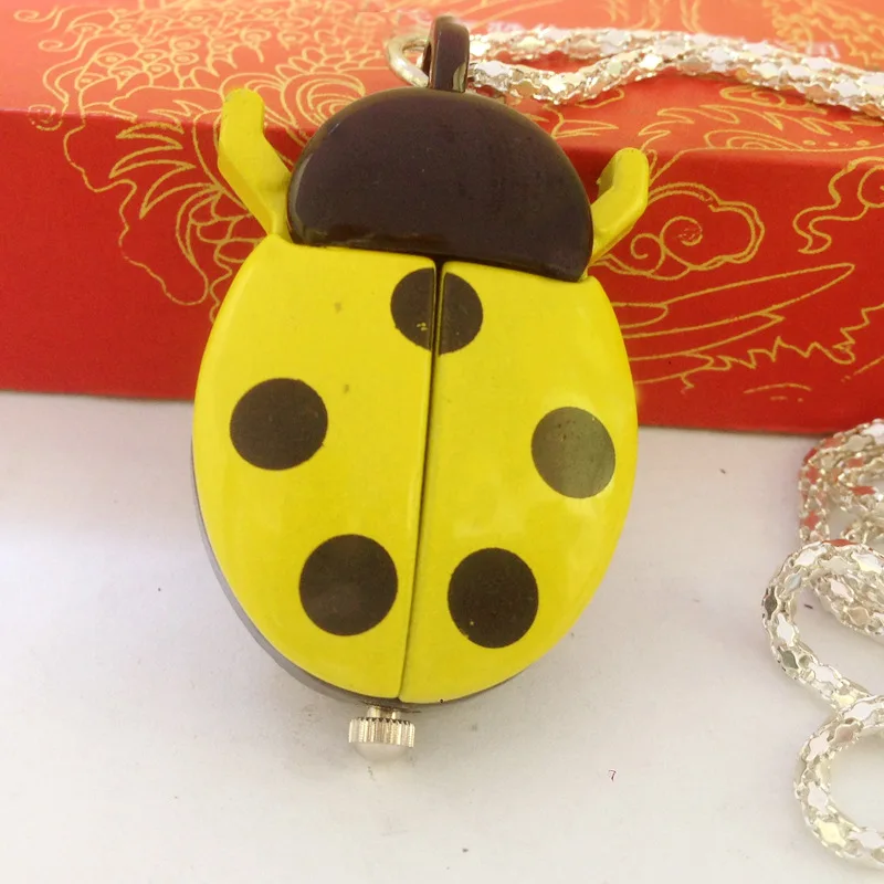 Gold Beetle Pocket Watch Neckl - Jewelry Watches For Kids review and price