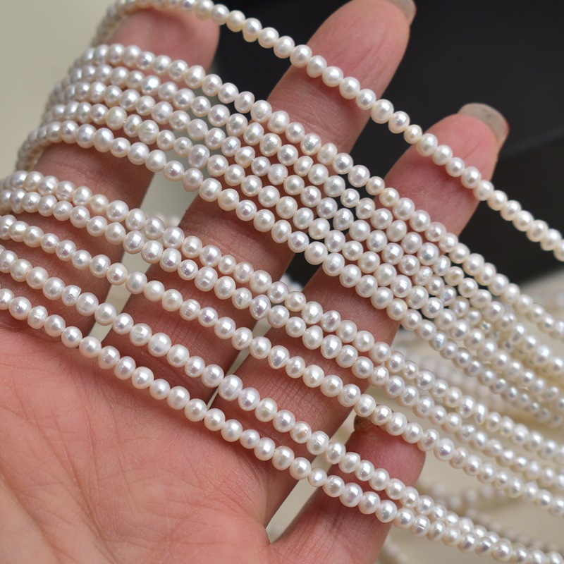 Natural freshwater pearls, whi - Pearl Necklace review and price