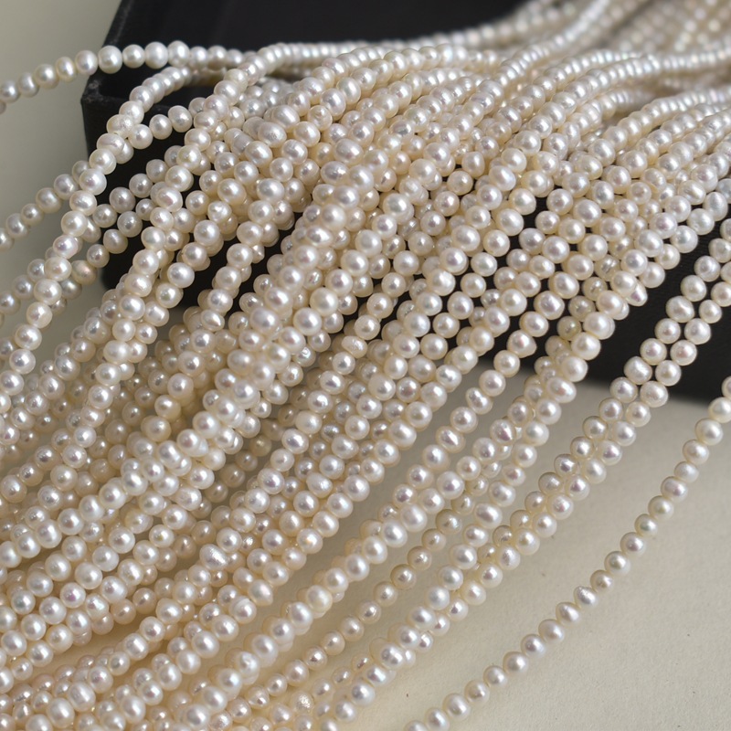Natural freshwater pearls, whi - Pearl Necklace review and price