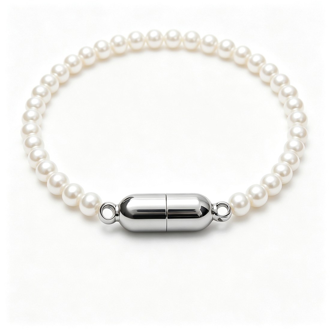 5/10Pcs Stainless Steel Groove - Pearl Necklace review and price