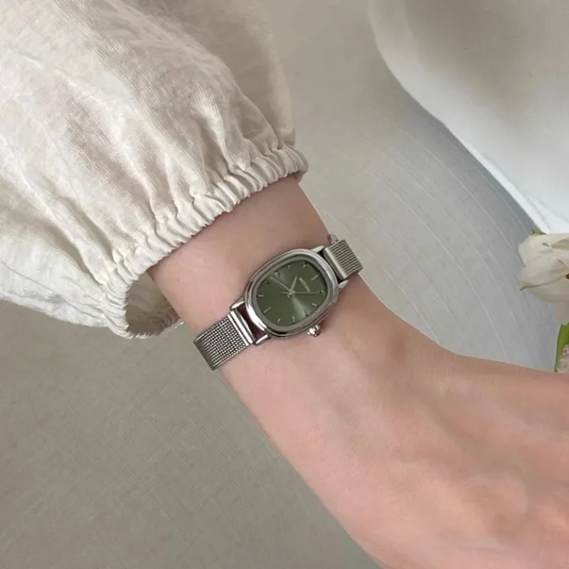 Small Oval Dial Green Watch Si - Jewelry Watches Women review and price