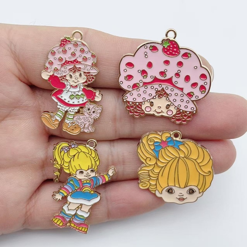 10pcs Cute Little Girl Enamel  - Drop Earrings review and price